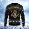 Freemason Womens Christmas Limited Ugly Sweater - Narides