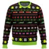 Frogs, Logs & Automobiles Frogger Ugly Christmas Sweater - Holiday Jumper Sweatshirt - Narides