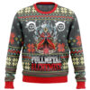 Fullmetal Alchemist Alt Ugly Christmas Sweater - Holiday Jumper Sweatshirt - Narides