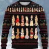 Fun Cocks Print Funny Idea Christmas Awesome Ugly Sweater - Narides