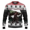 Funny Bigfoot Christmas Jumper Christmas 3d Sweatshirt Christmas Jumper Awesome Ugly Sweater - Narides