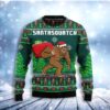 Funny Santasquatch Bigfoot Christmas Christmas Limited Ugly Sweater - Narides