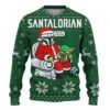 Funny The Santalorian Star Wars Christmas Jumpers Awesome Ugly Sweater - Narides