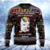 Funny Unicorn Rainbow You Smell Like Drama And Headache Christmas Ugly Sweater - Narides