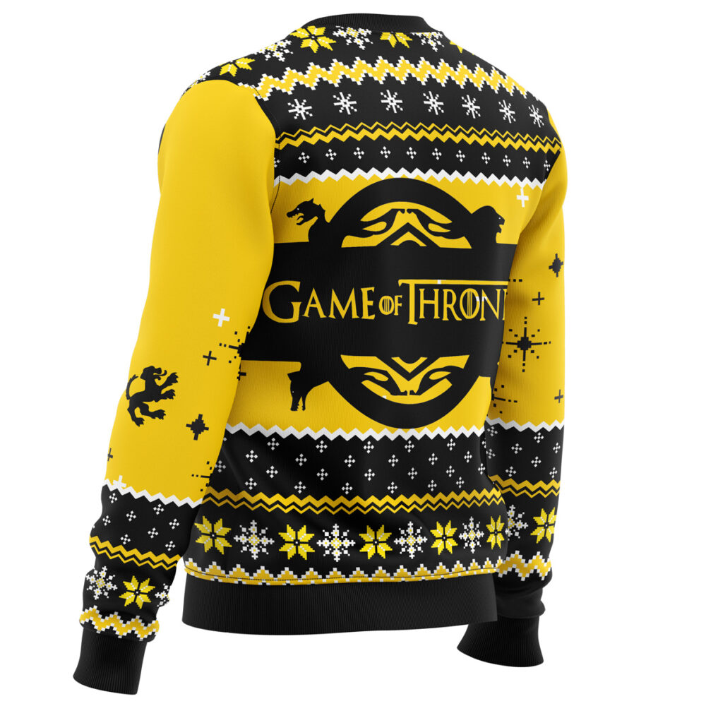 Game of Thrones House Clegane Ugly Christmas Sweater - Holiday Jumper Sweatshirt - Narides