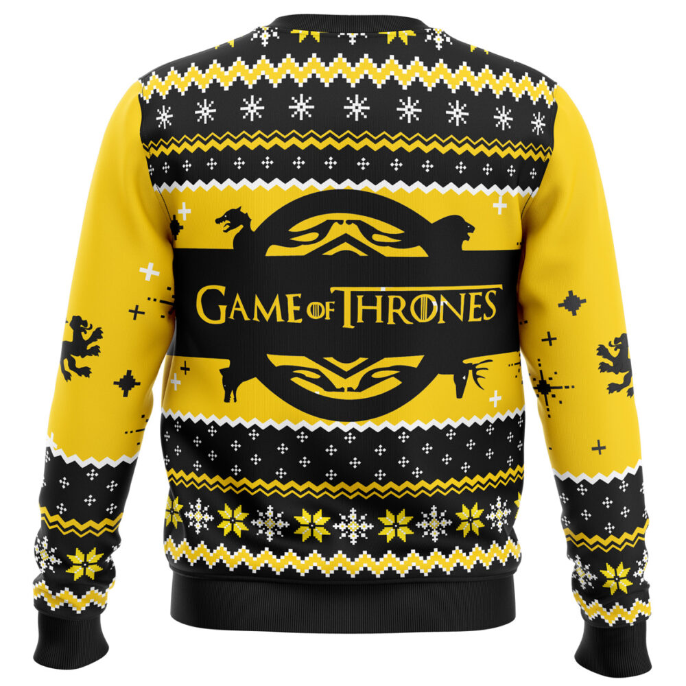 Game of Thrones House Clegane Ugly Christmas Sweater - Holiday Jumper Sweatshirt - Narides