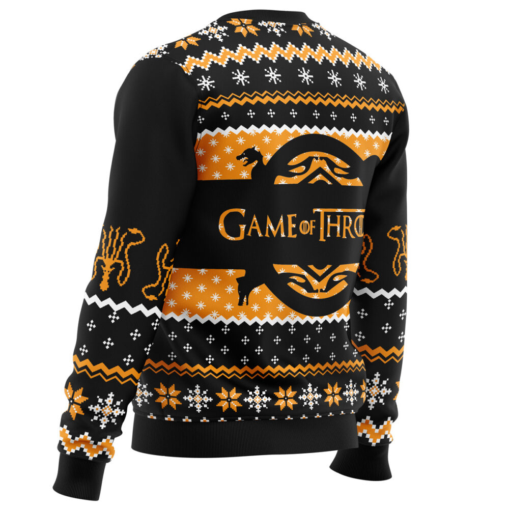 Game of Thrones House Greyjoy Ugly Christmas Sweater - Holiday Jumper Sweatshirt - Narides