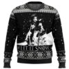 Game Of Thrones Let It Snow Black And White Christmas Awesome Ugly Sweater - Narides