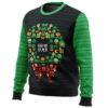 Game Over Nintendo Ugly Christmas Sweater - Holiday Jumper Sweatshirt - Narides