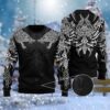 Geri And Freki Wolves Viking Limited Ugly Sweater - Narides