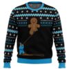 Gingerbread Cookie Monster Christmas Awesome Ugly Sweater - Narides