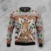 Giraffe Family Christmas Awesome Ugly Sweater - Narides