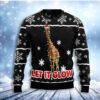 Giraffe Let It Glow Christmas Limited Ugly Sweater - Narides