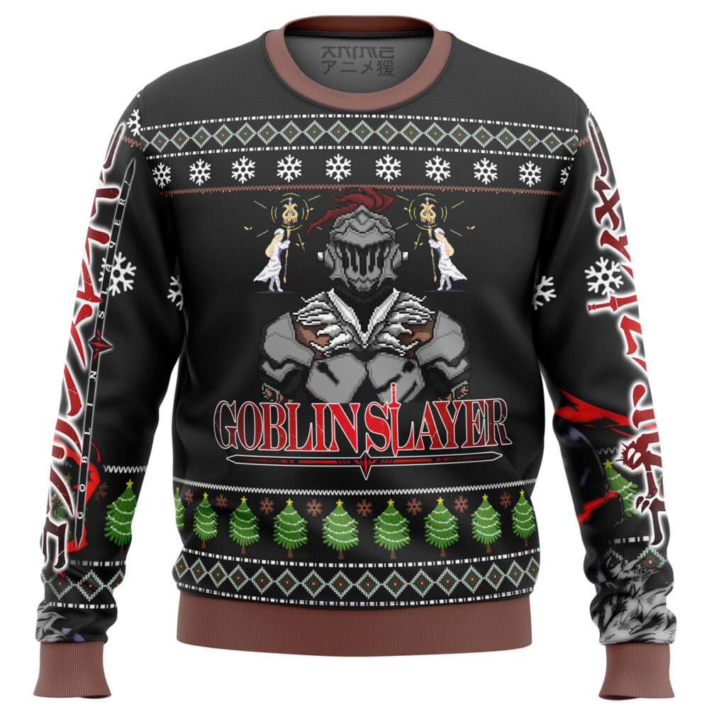 Goblin slayer 2 Ugly Christmas Sweater - Holiday Jumper Sweatshirt - Narides