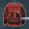 Godzilla Holiday Christmas Awesome Ugly Sweater - Narides