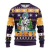 Goku Blue Dragon Ball Anime Christmas Ugly Sweater - Narides