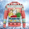 Golden Girl Pink Christmas Awesome Ugly Sweater - Narides