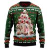 Golden Retriever Pine Tree T249 Christmas Ugly Sweater - Narides