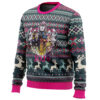 Golden Wind Jojo's Bizarre Adventure Ugly Christmas Sweater - Holiday Jumper Sweatshirt - Narides