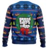 Grand Theft Xmas GTA Grand Theft Auto Ugly Christmas Sweater - Holiday Jumper Sweatshirt - Narides