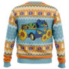 Grateful Dead Bus Grateful Dead Ugly Christmas Sweater - Holiday Jumper Sweatshirt - Narides