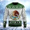 Green Feliz Navidad Mexican Christmas Ugly Sweater - Narides