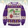 Grinch Stole Crown Royal Christmas Christmas Knitted Sweatshirt Knitted Sweatshirt Christmas Ugly Sweater - Narides