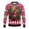 Groot Hug Arizona Cardinals Christmas Limited Ugly Sweater - Narides