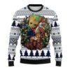 Groot Hug Dallas Cowboys Christmas Ugly Sweater - Narides