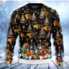 Guitar Yes I Speak Guitar Christmas Ugly Sweater - Narides