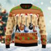 Guitars Santa Xmas Ugly Sweater - Narides