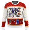 Gundam Wing Sprites Ugly Christmas Sweater - Holiday Jumper Sweatshirt - Narides