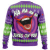 Ha ha ha happy Christmas Joker Christmas Sweater - Holiday Jumper Sweatshirt - Narides