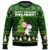 Happy Freakin Holidays Family Guy Ugly Christmas Sweater - Holiday Jumper Sweatshirt - Narides