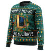 Happy Ho-Ho-Ho Holidays League of Legends Ugly Christmas Sweater - Holiday Jumper Sweatshirt - Narides