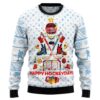 Happy Hockey Day Tg5115 Christmas Ugly Sweater - Narides