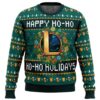 Happy Hohoho Holidays League Of Legends Christmas Awesome Ugly Sweater - Narides