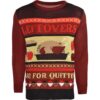 Happy Thanksgiving Leftovers Are For Quitters Limited Ugly Sweater - Narides