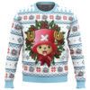 Happy Tony Tony Chopper One Piece Ugly Christmas Sweater - Holiday Jumper Sweatshirt - Narides