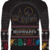 Harry Potter Id Rather Stay At Hogwarts Christmas Ugly Sweater - Narides