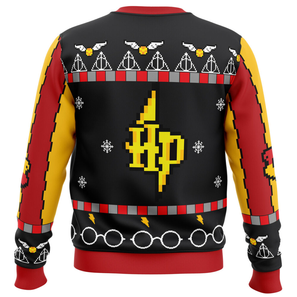 Harry Potter Ugly Christmas Sweater - Holiday Jumper Sweatshirt - Narides