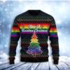 Have A Rainbow Christmas Limited Ugly Sweater - Narides