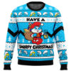 Have a Smurfy Christmas Smurfs Ugly Christmas Sweater - Holiday Jumper Sweatshirt - Narides