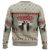 Helfe Das Monstrum Monster Ugly Christmas Sweater - Holiday Jumper Sweatshirt - Narides