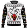 Hellfire Club Stranger Things Party Ideas Christmas Jumper Limited Ugly Sweater - Narides