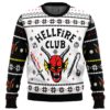 HellFire Club Stranger Things Ugly Christmas Sweater - Holiday Jumper Sweatshirt - Narides