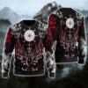 Helm Of Awe With Valknut Christmas Unisex Full Size Colorful Us3868 Awesome Ugly Sweater - Narides