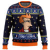 Here's to another LOUSY YEAR Ugly Christmas Sweater - Holiday Jumper Sweatshirt - Narides