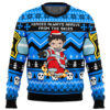 Heroes Always Arrive Fire Force Ugly Christmas Sweater - Holiday Jumper Sweatshirt - Narides