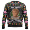 Hey Santa Can I Fix You Some Sandwiches Bad Santa Ugly Christmas Sweater - Holiday Jumper Sweatshirt - Narides